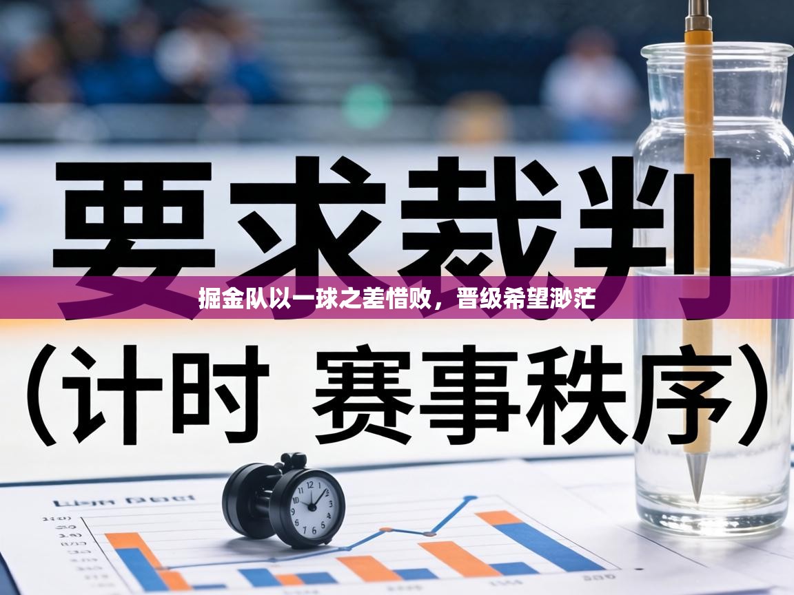 掘金队以一球之差惜败，晋级希望渺茫